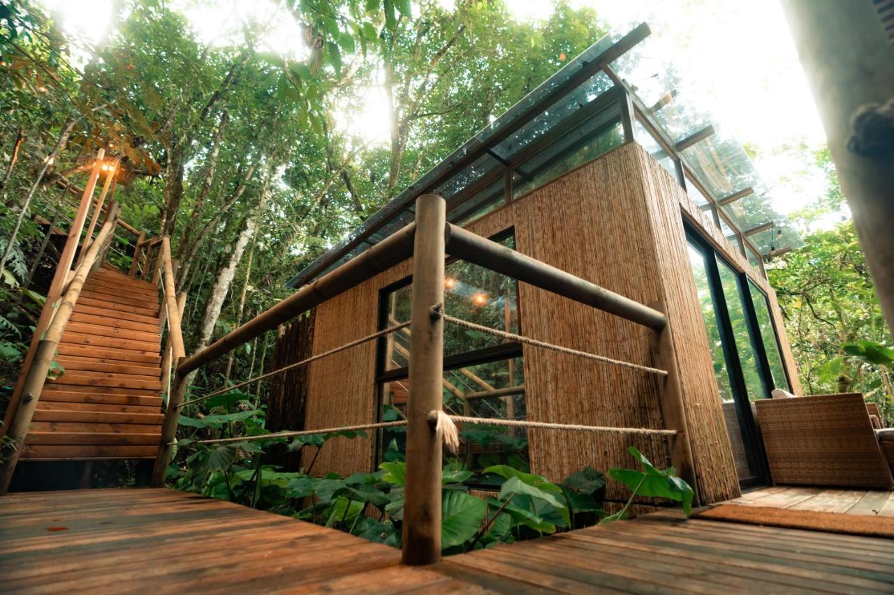 Отель Bubblesky Glamping Гуатапе Экстерьер фото