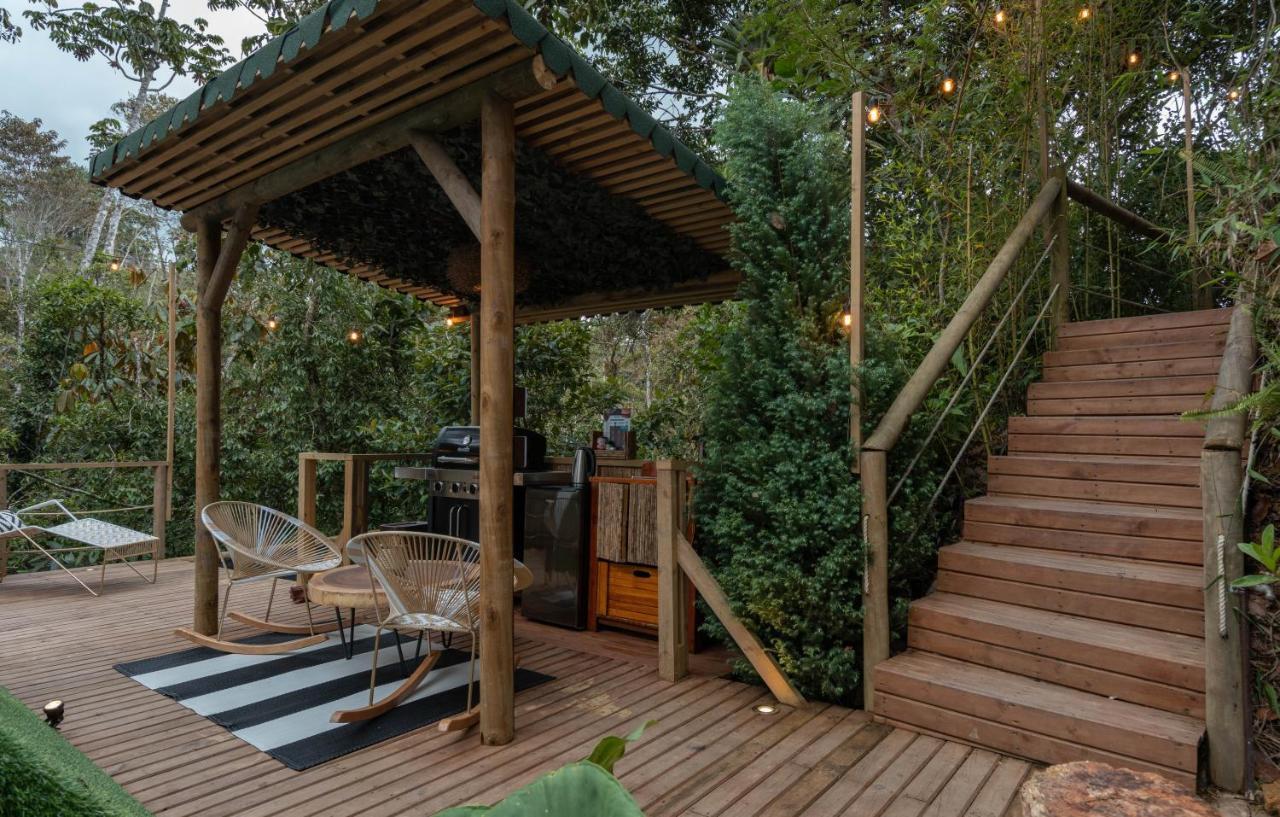 Отель Bubblesky Glamping Гуатапе Экстерьер фото