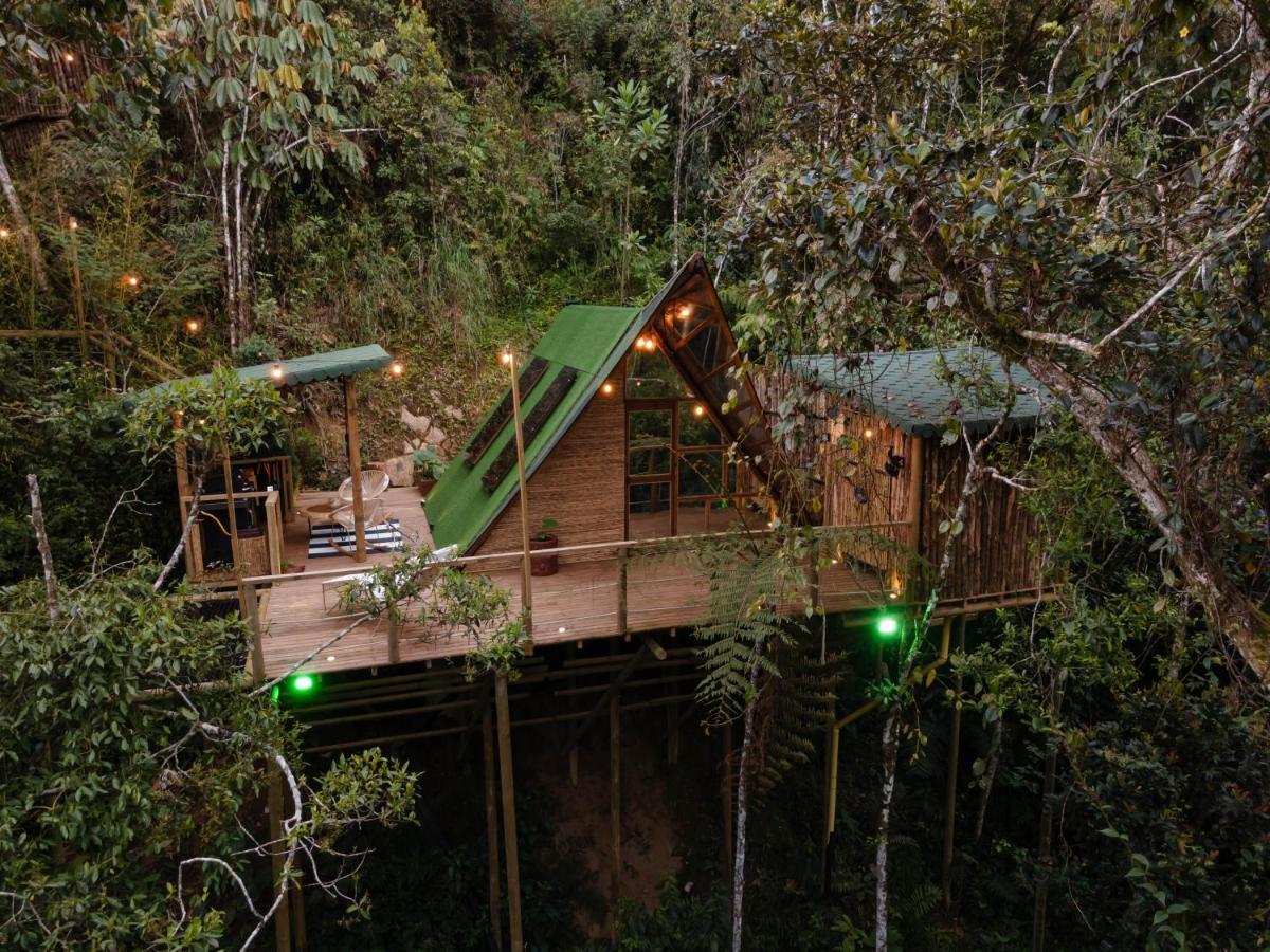 Отель Bubblesky Glamping Гуатапе Экстерьер фото