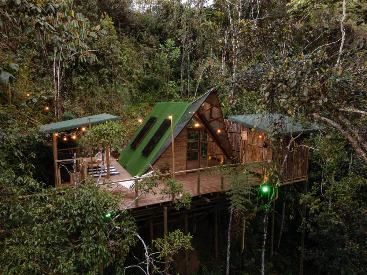 Отель Bubblesky Glamping Гуатапе Экстерьер фото
